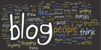 word cloud blog 200x100 - تفاوت وبلاگ و وب سایت