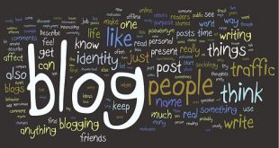 word cloud blog 310x165 - تفاوت وبلاگ و وب سایت