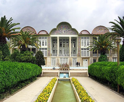 ارم - دروازه قران و باغ ارم در شیراز