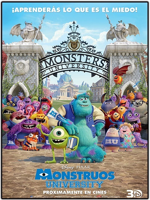 monsters university 2013  - خرید اینترنتی انیمیشن دانشگاه هیولاها