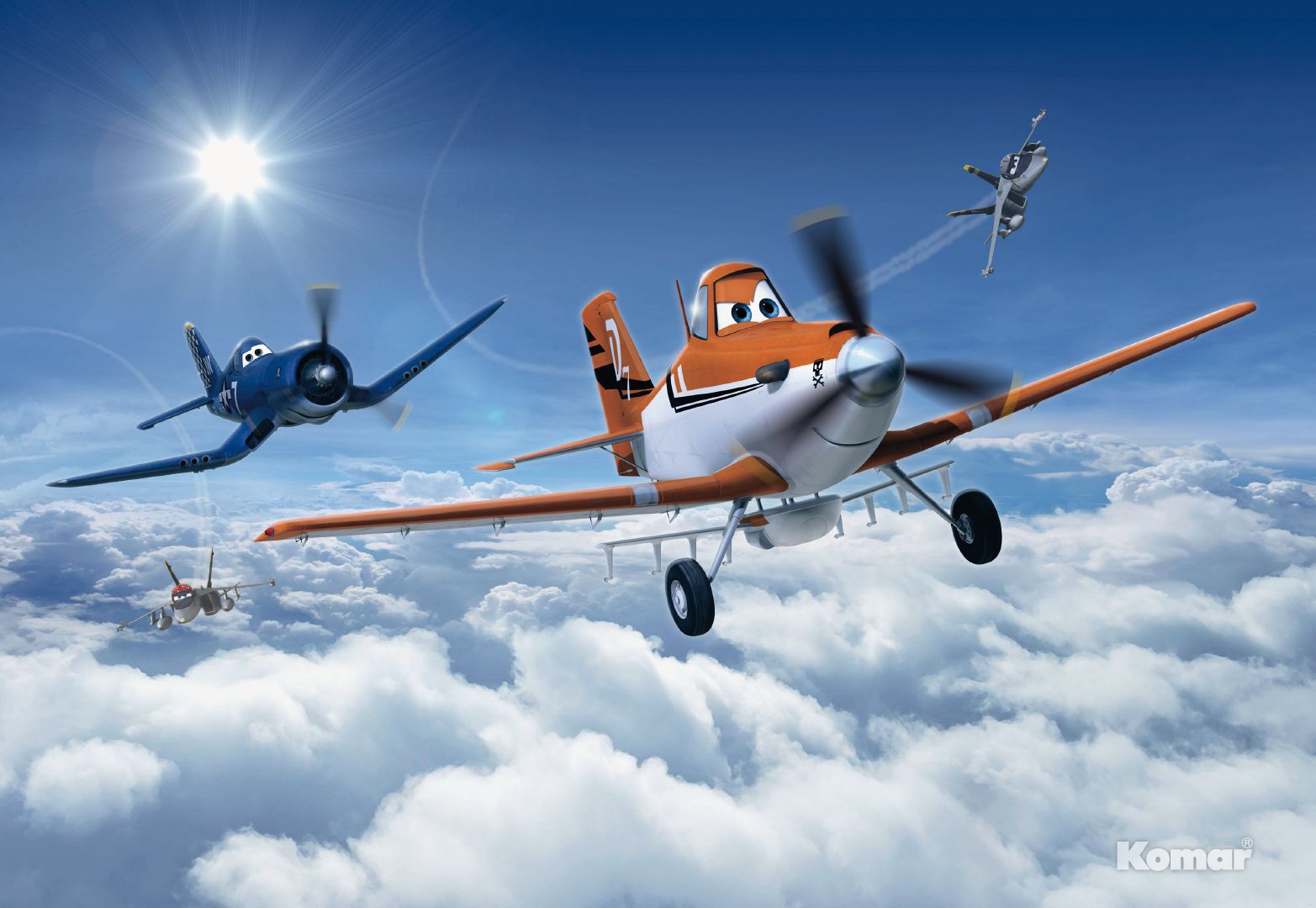 8 465 Planes above the clouds m - معرفی برترین انیمیشن های سال 2013