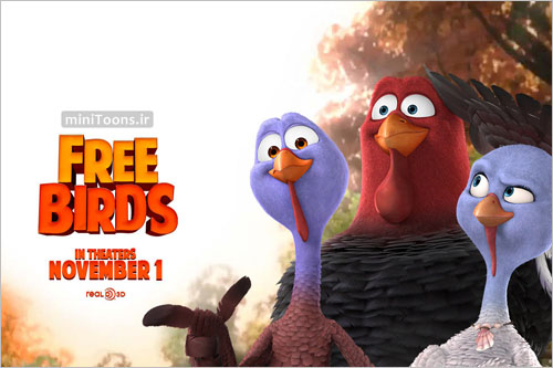 Free Birds پرندگان آزاد - معرفی برترین انیمیشن های سال 2013