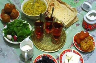 رژیم غذایی برای رمضان