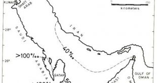 salinity persian  310x165 - جریان آبهای خلیج فارس