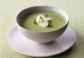 Asparagus Vichyssoise 296x205 - دستور پخت سوپ مارچوبه