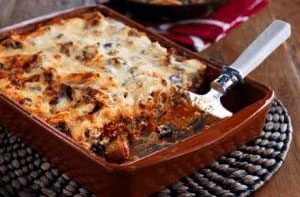 Eggplant Lasagna recipe 300x197 - طرز تهیه لازانیا بادمجان و اسفناج