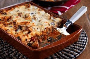 Eggplant Lasagna recipe - طرز تهیه لازانیا بادمجان و اسفناج
