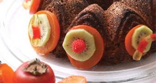 Persimmon cake 310x165 - طرز پخت کیک خرمالو پاییزی