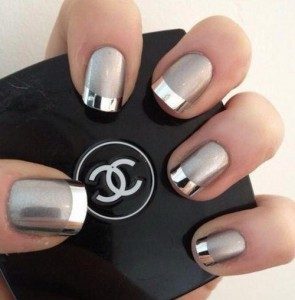 Wonderful Silver Nail Art Designs 295x300 295x300 - طراحی ناخن