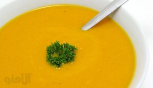 carrot soup 300x173 - طرز تهیه سوپ هویج با پرتقال و زنجبیل