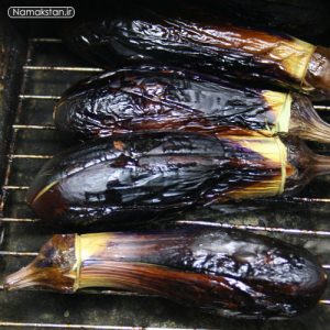 coco grilled eggplant 1 300x300 - طرز تهیه کوکو بادمجان کبابی
