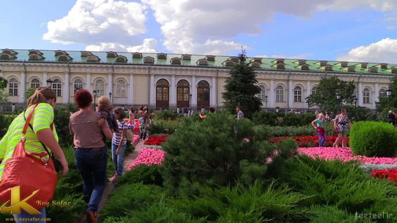 جادویی در دل مسکو - باغ الکساندر مکان دیدنی در مسکوی روسیه