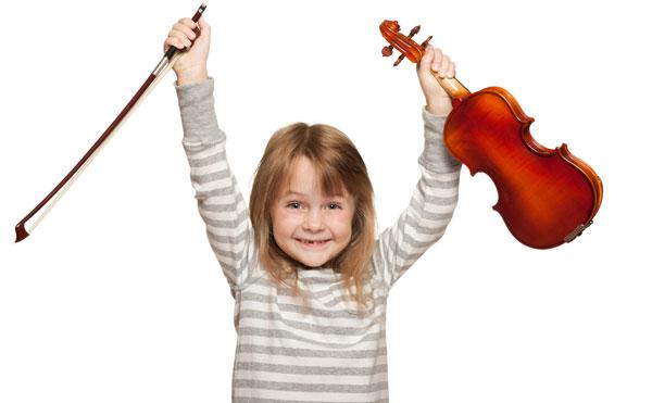و ویولن - کودکان چطور آموزش موسیقی را شروع کنند